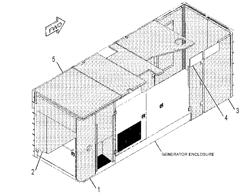 INSULATION GP-GENERATOR 3660075 CAT