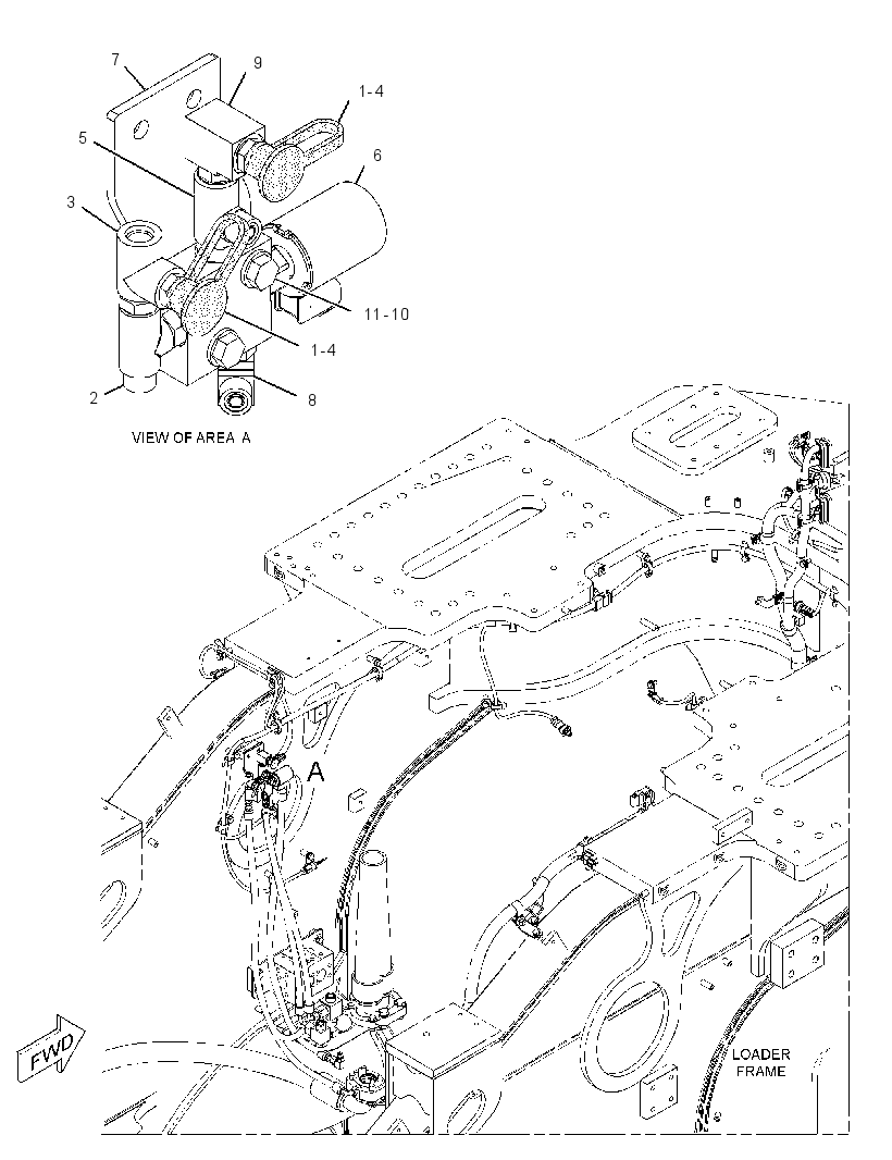VALVE & MTG GP-HYDRAULIC FAN 3630208 CAT