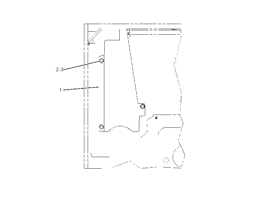 FOOTREST GP 1835561 CAT