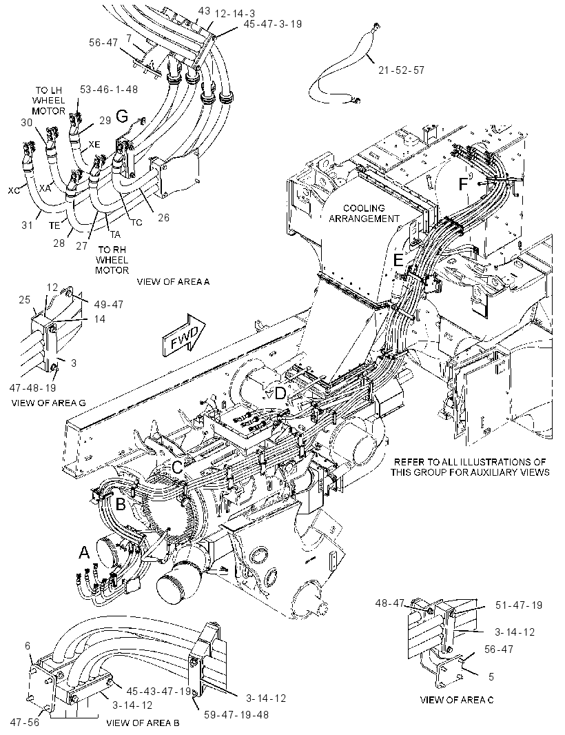 CABLE GP-POWER TRAIN 2845858 CAT