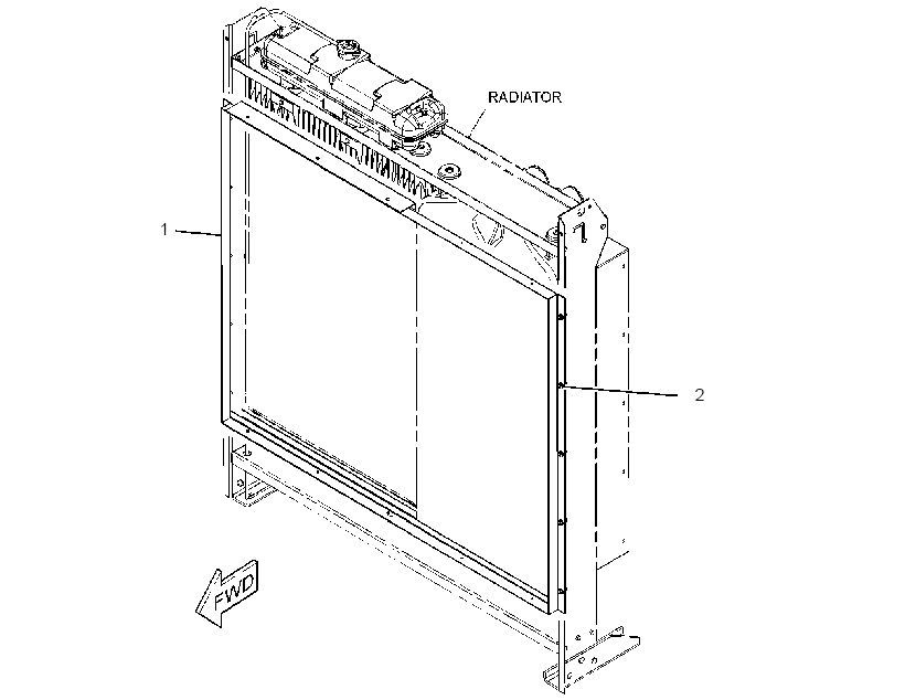 FLANGE GP-AIR INLET 3842225 CAT