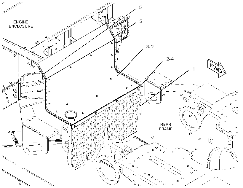 BAFFLE GP 3534308 CAT