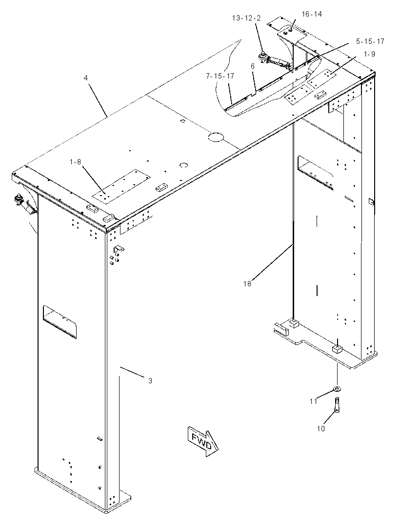 COWLING GP 2912424 CAT