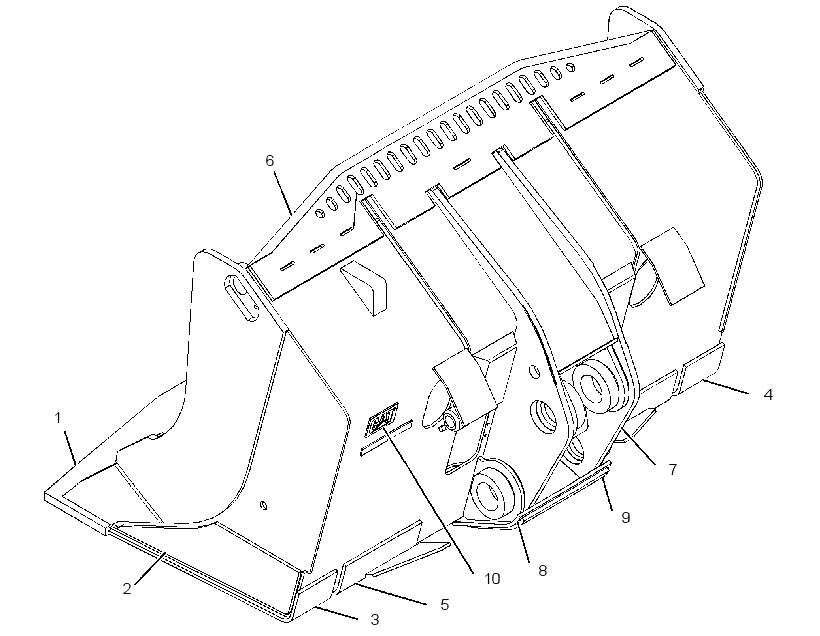 BUCKET AS-EJECTOR 2605202 CAT
