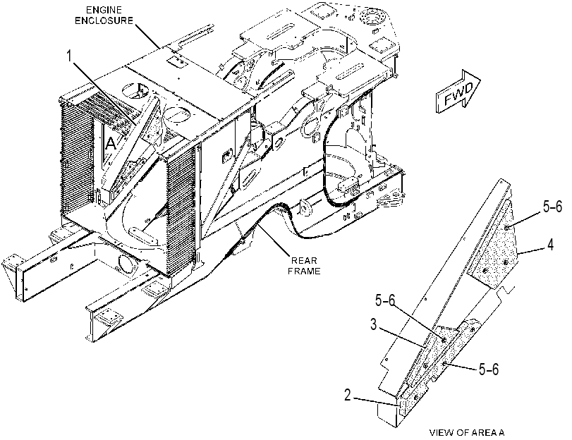 Панель боковая 3500008 CAT