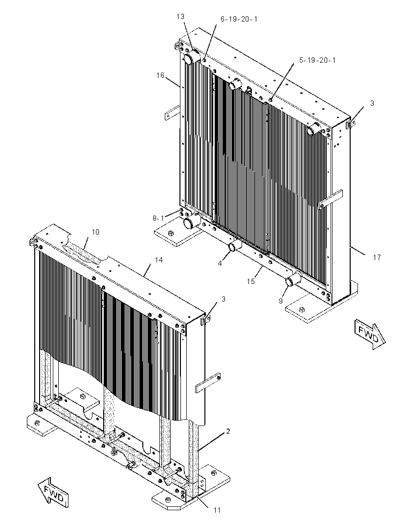 MODULE GP-COOLING 3891535 CAT