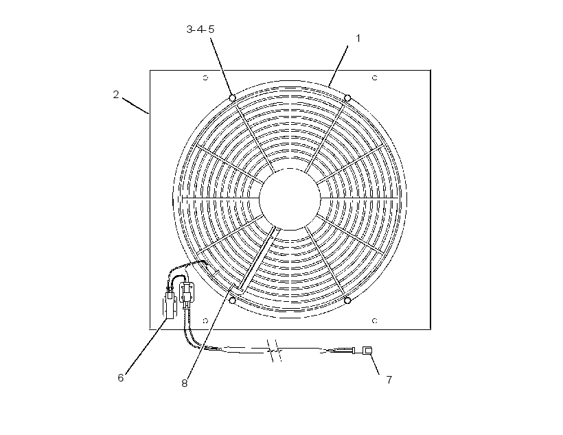 FAN GP-CONDENSER 2235991 CAT