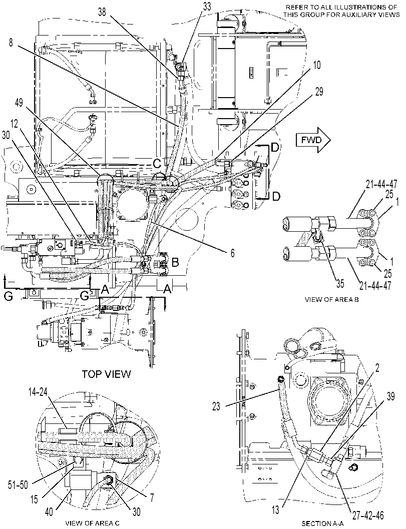 VALVE & LINES GP 3353044 CAT
