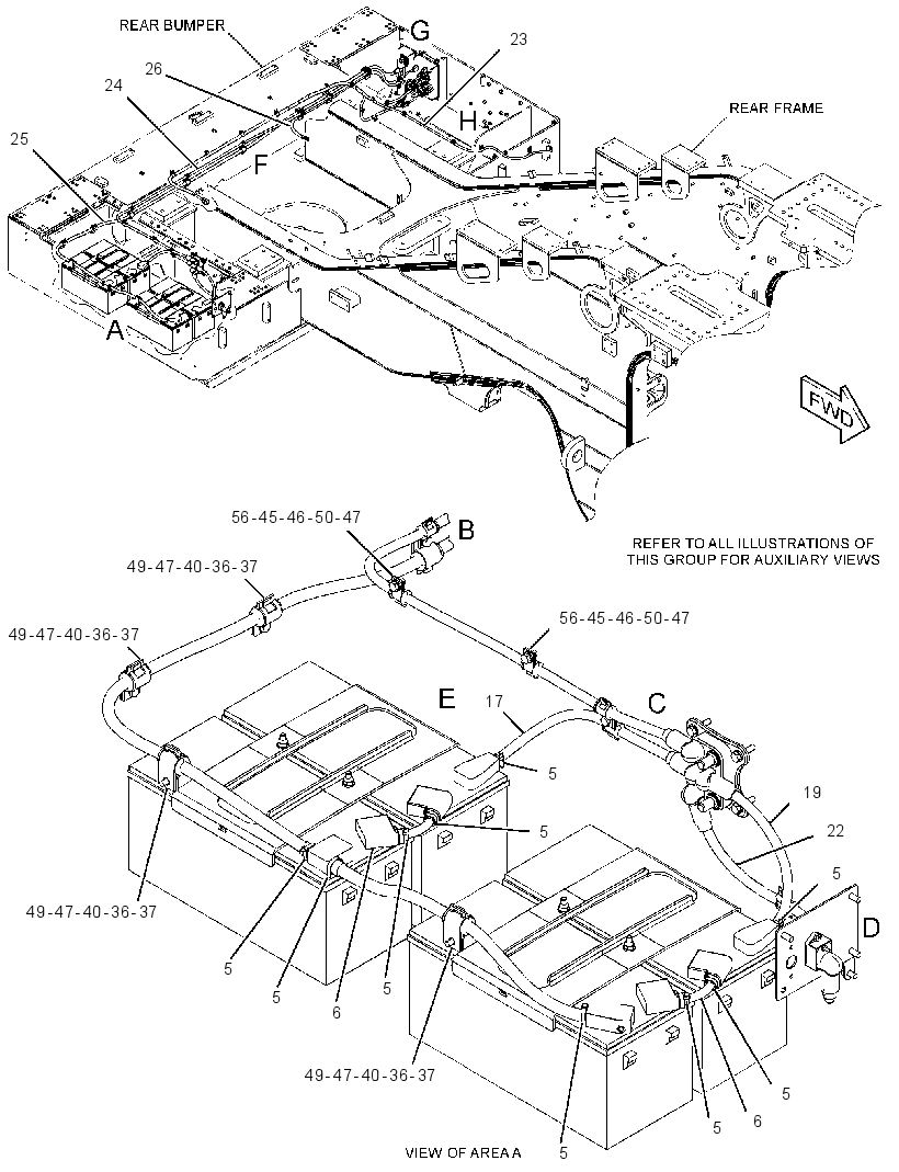 WIRING GP-BUMPER 3541423 CAT
