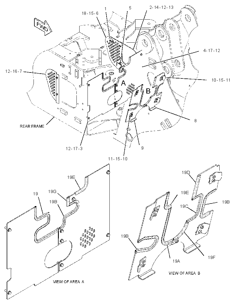 GUARD GP-HITCH & STEERING 3562304 CAT