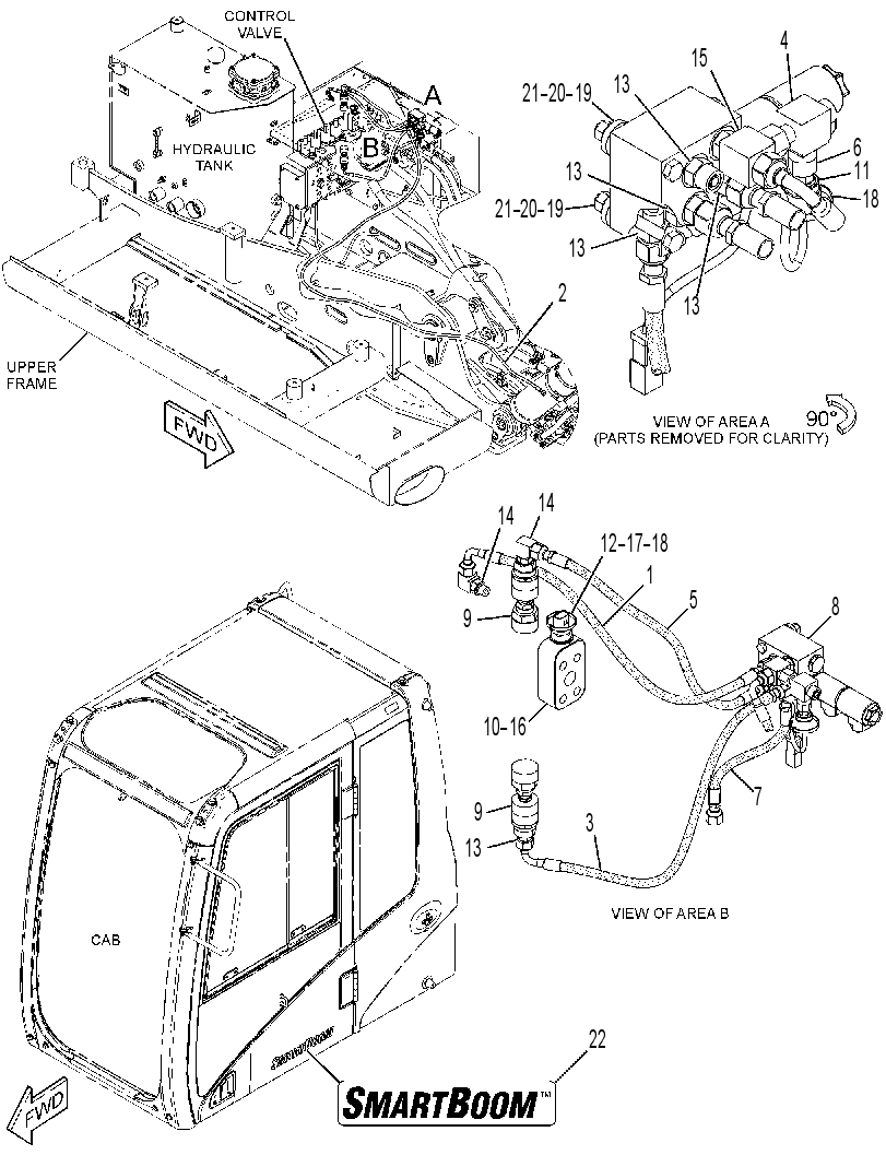 VALVE & LINES GP-BOOM 3403491 CAT