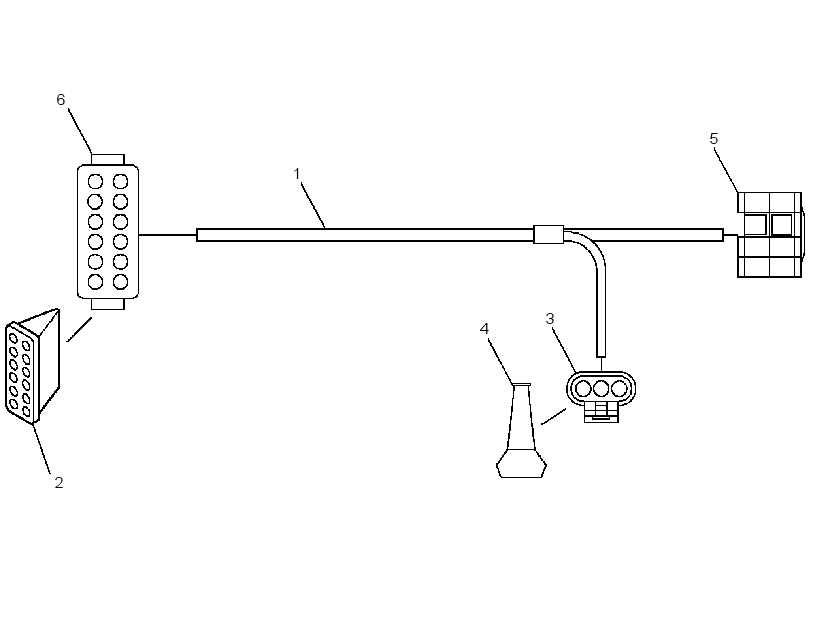 WIRING GP-AUXILIARY CONTROL 3941060 CAT