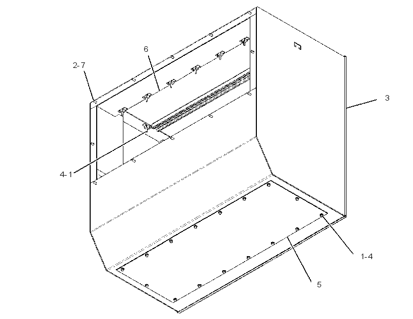 SUPPORT GP-GENERATOR BOX 2841504 CAT