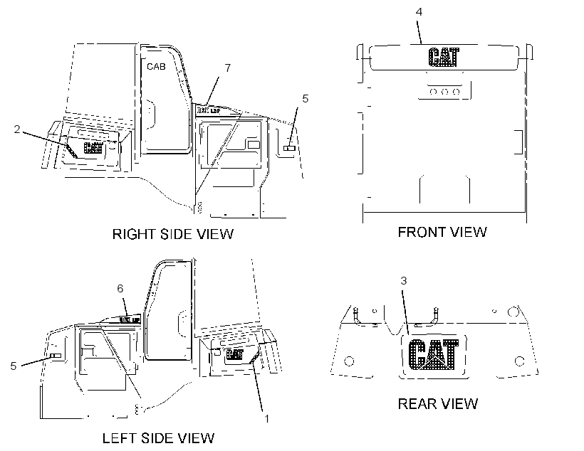 Плёнка 2778371 CAT