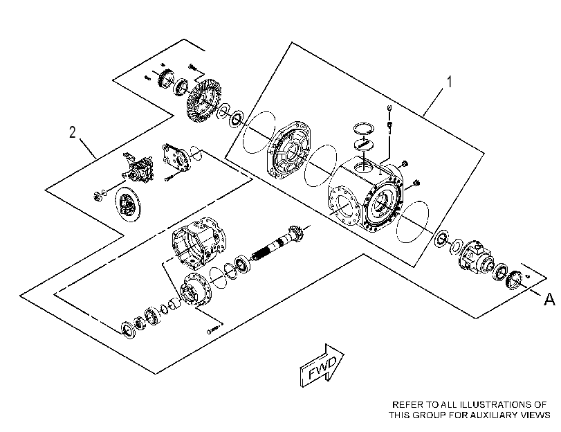 AXLE GP-FIXED 3694639 CAT