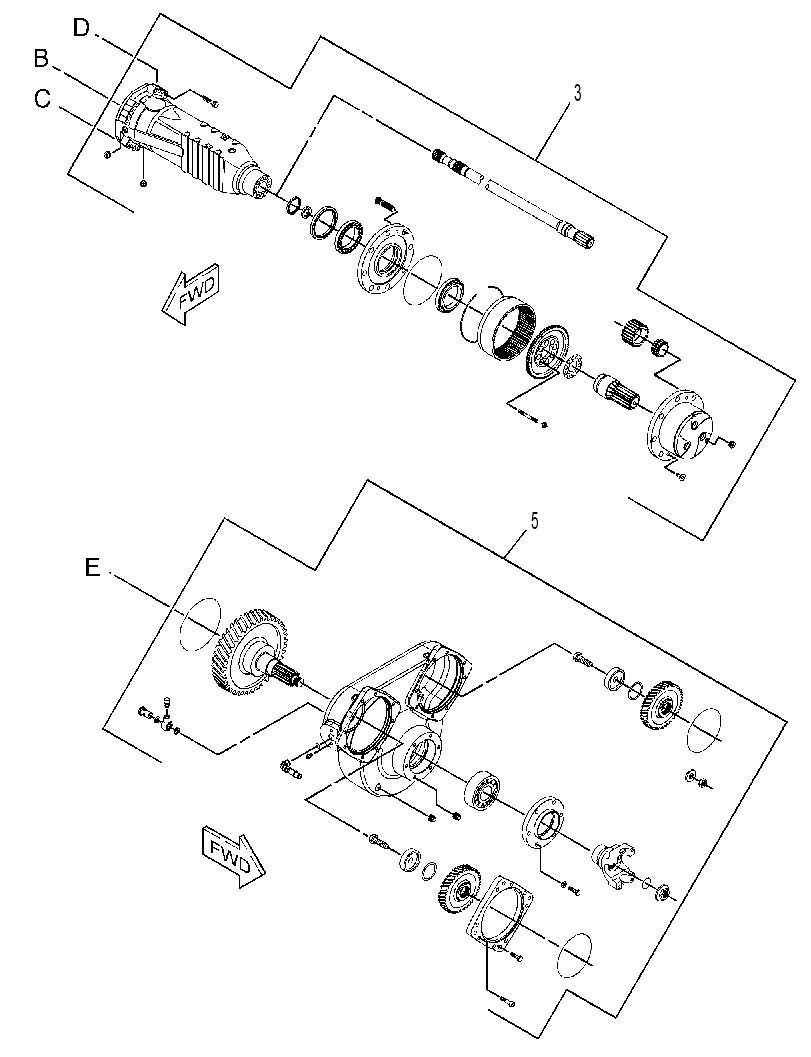 AXLE GP-OSCILLATING 3694640 CAT