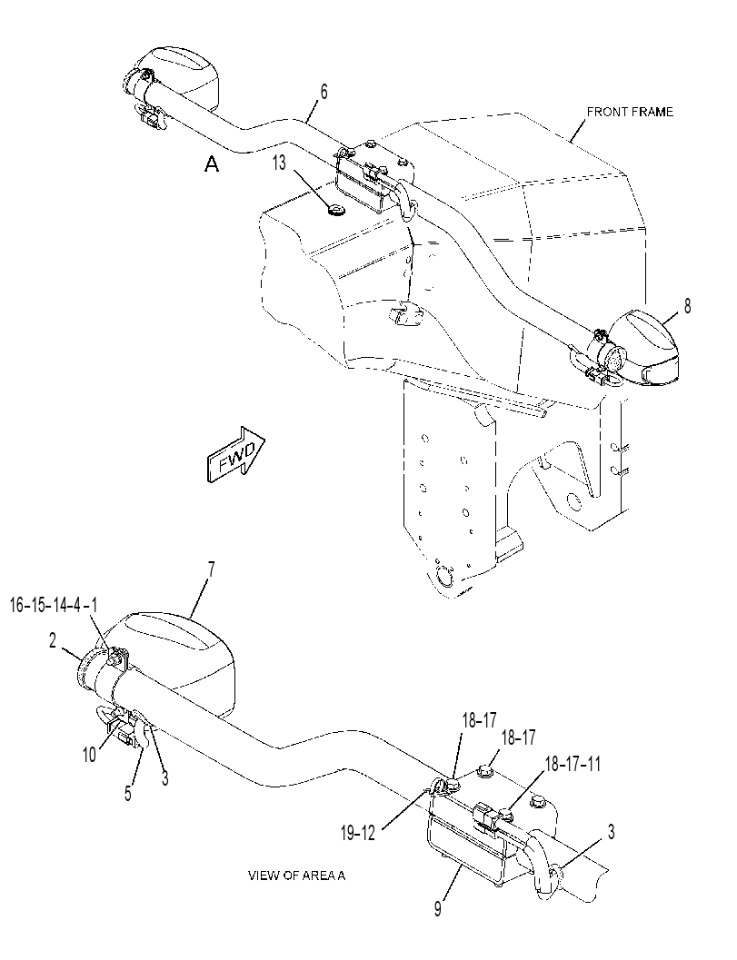 MOUNTING GP-LIGHTING 2334610 CAT