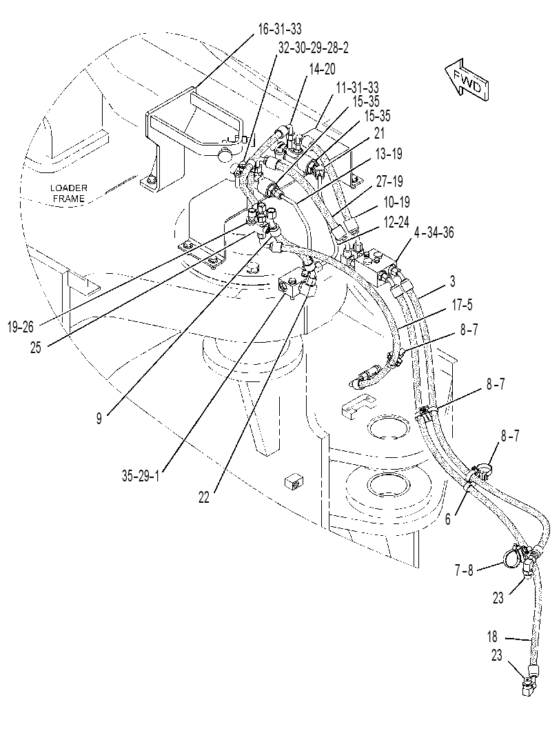 LINES GP-STEERING NEUTRALIZER 3525295 CAT