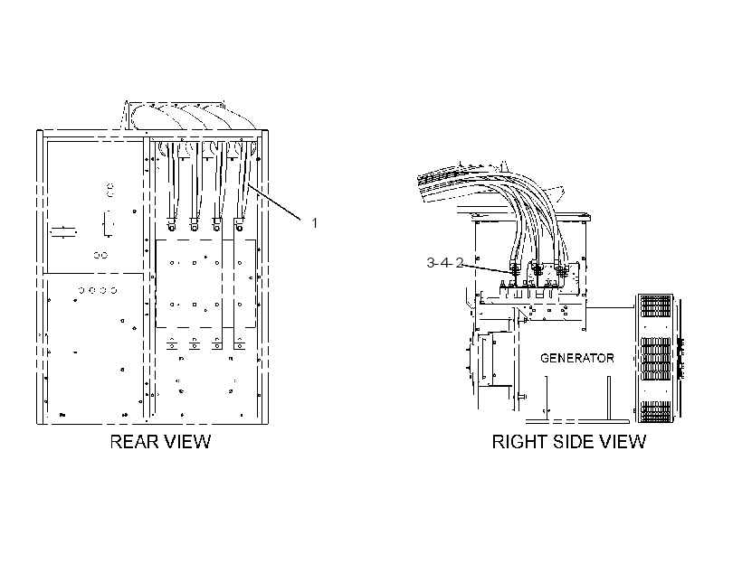 Подключение выводов генератора 3535656 CAT