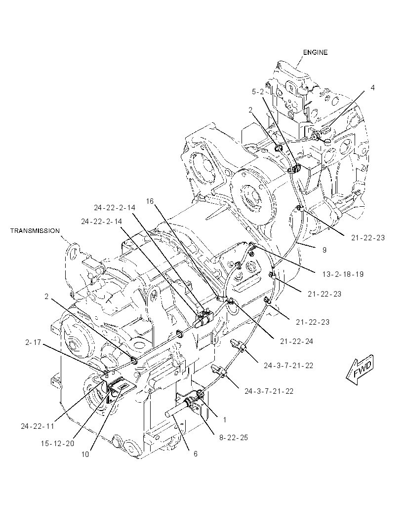 HEATER GP-MACHINE 3538722 CAT