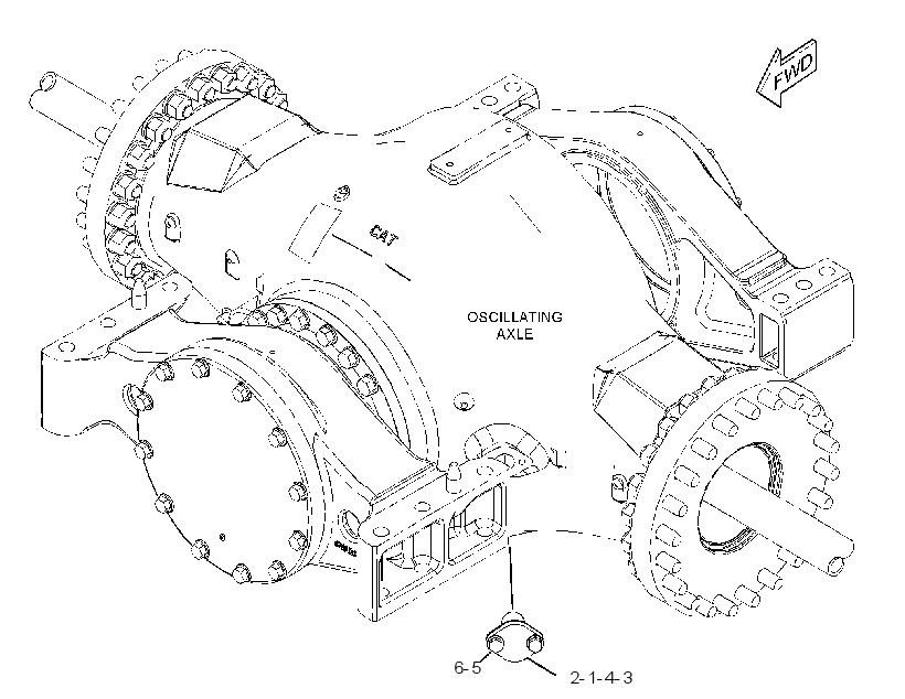MOUNTING GP-DIFFERENTIAL 1780360 CAT