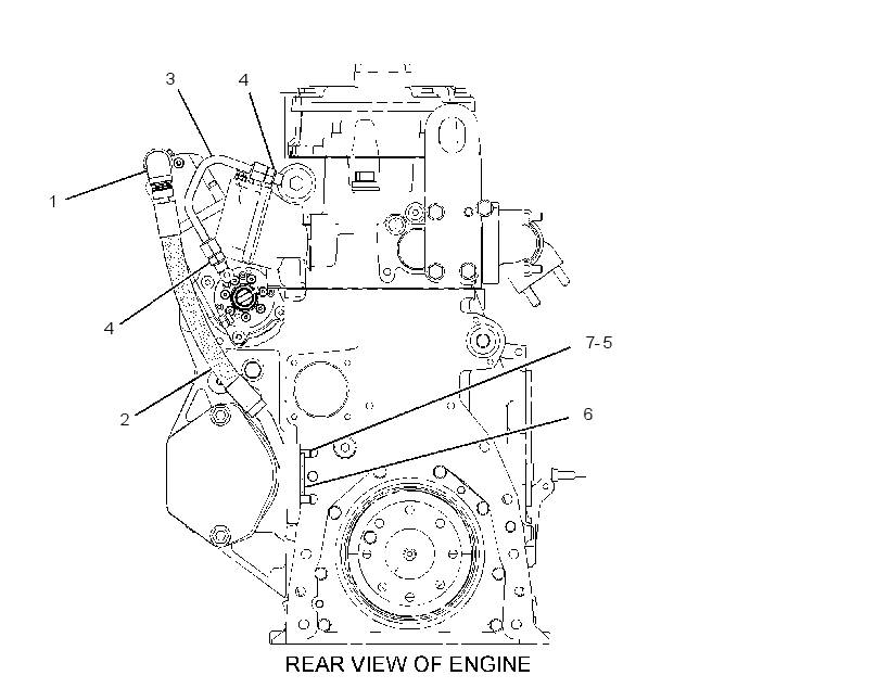 LINES GP-INJECTOR HYD PUMP 3968415 CAT