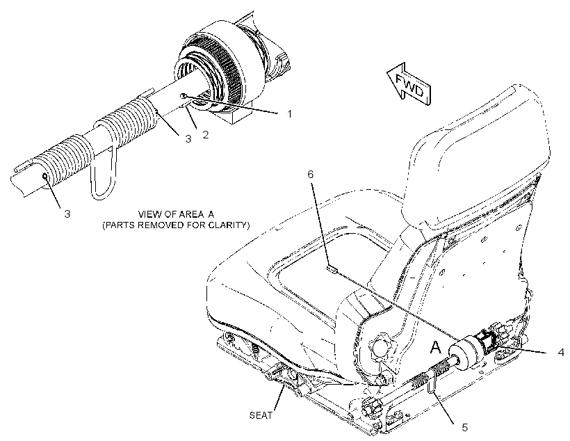 SHAFT GP-RECLINER 2620772 CAT