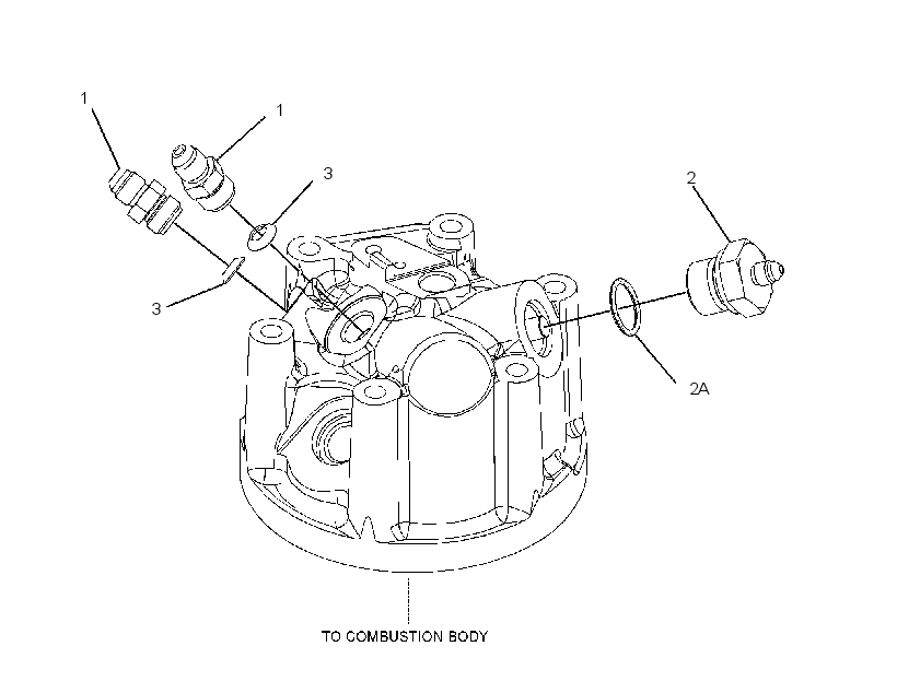 HEAD GP-COMBUSTION 3483401 CAT