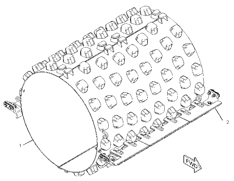 SHELL GP-PADDED 4161351 CAT