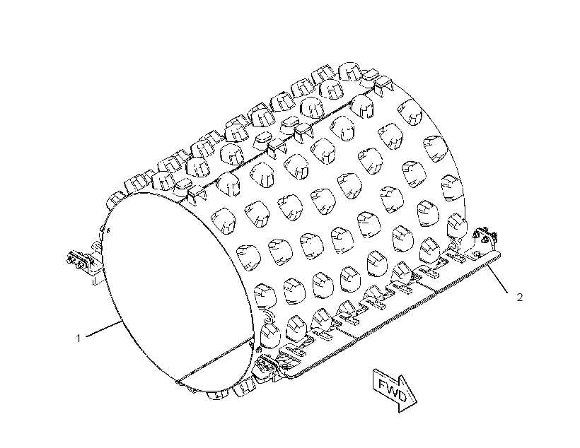 SHELL GP-PADDED 4161355 CAT