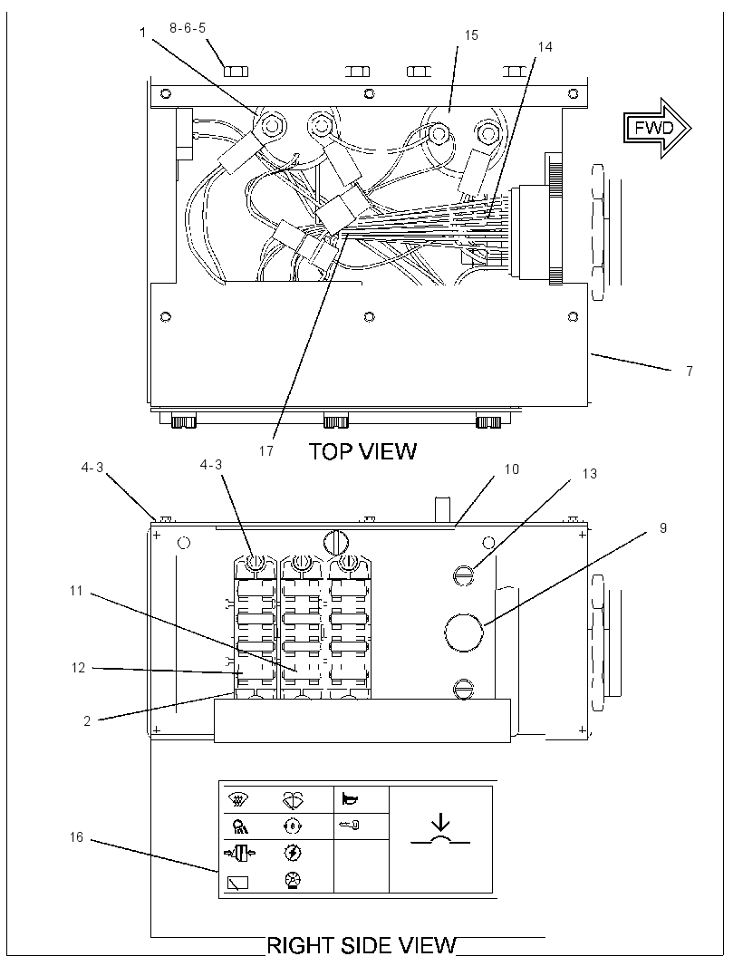 WIRING GP-FUSE BOX 1224247 CAT