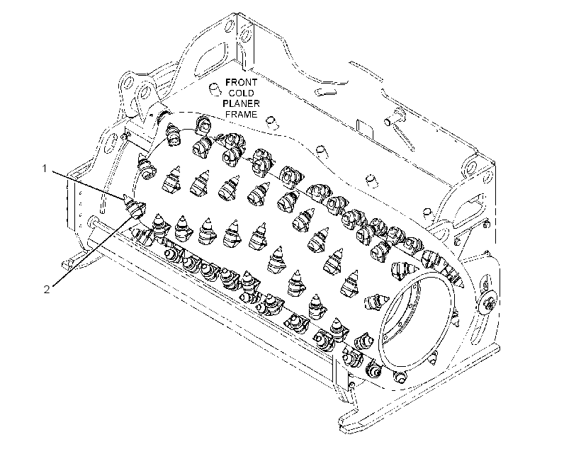DRUM GP-COLD PLANER 3818372 CAT
