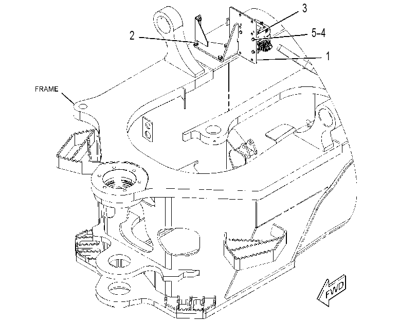 VALVE & MTG GP-STEERING 3675474 CAT