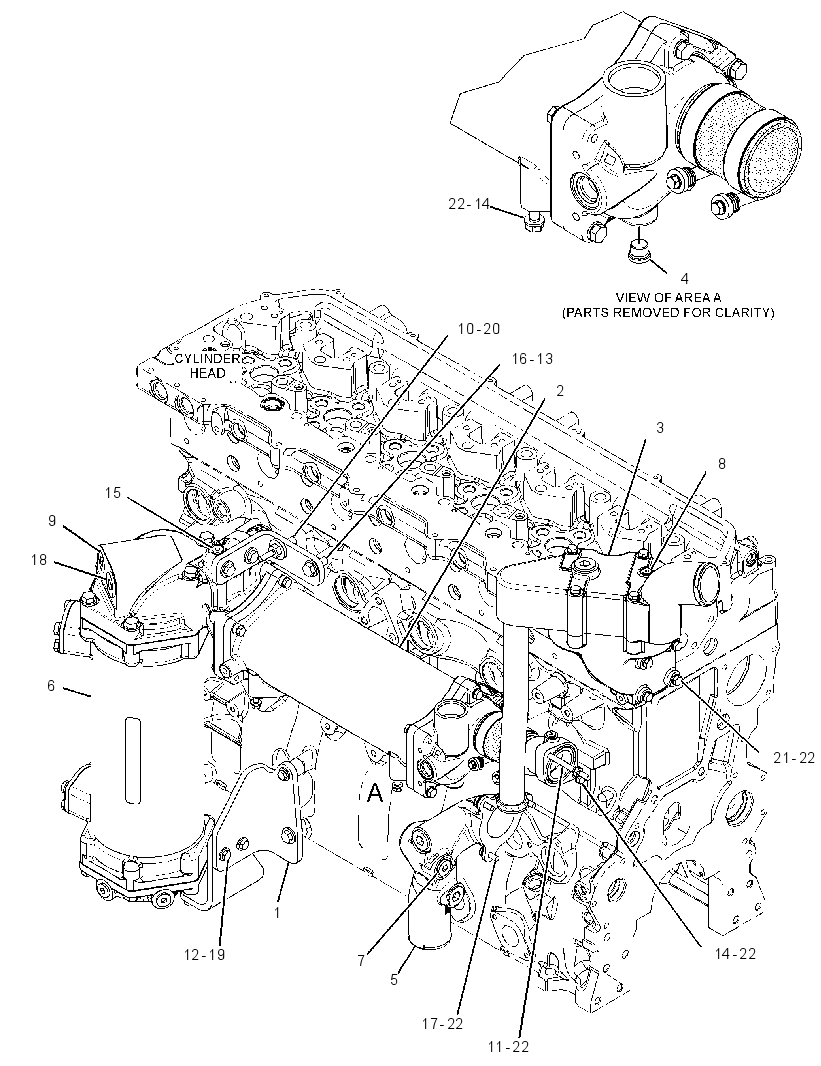 COOLER & LINES GP 3426219 CAT