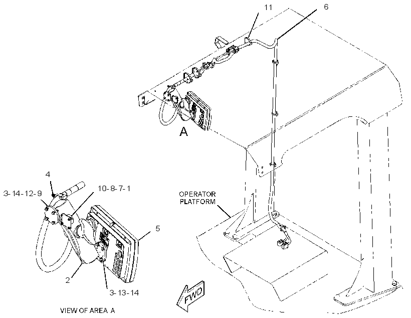 MOUNTING GP-INSTRUMENT 3798383 CAT
