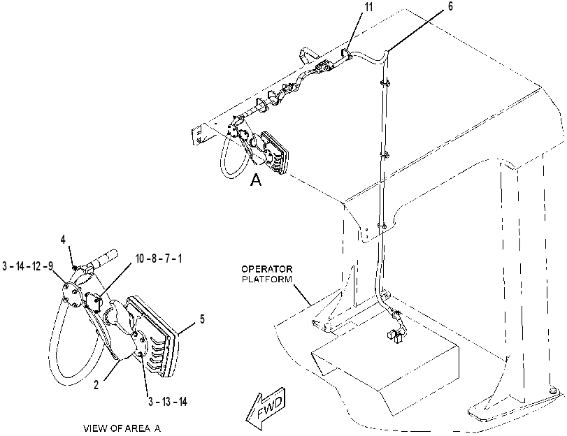 MOUNTING GP-INSTRUMENT 3798382 CAT
