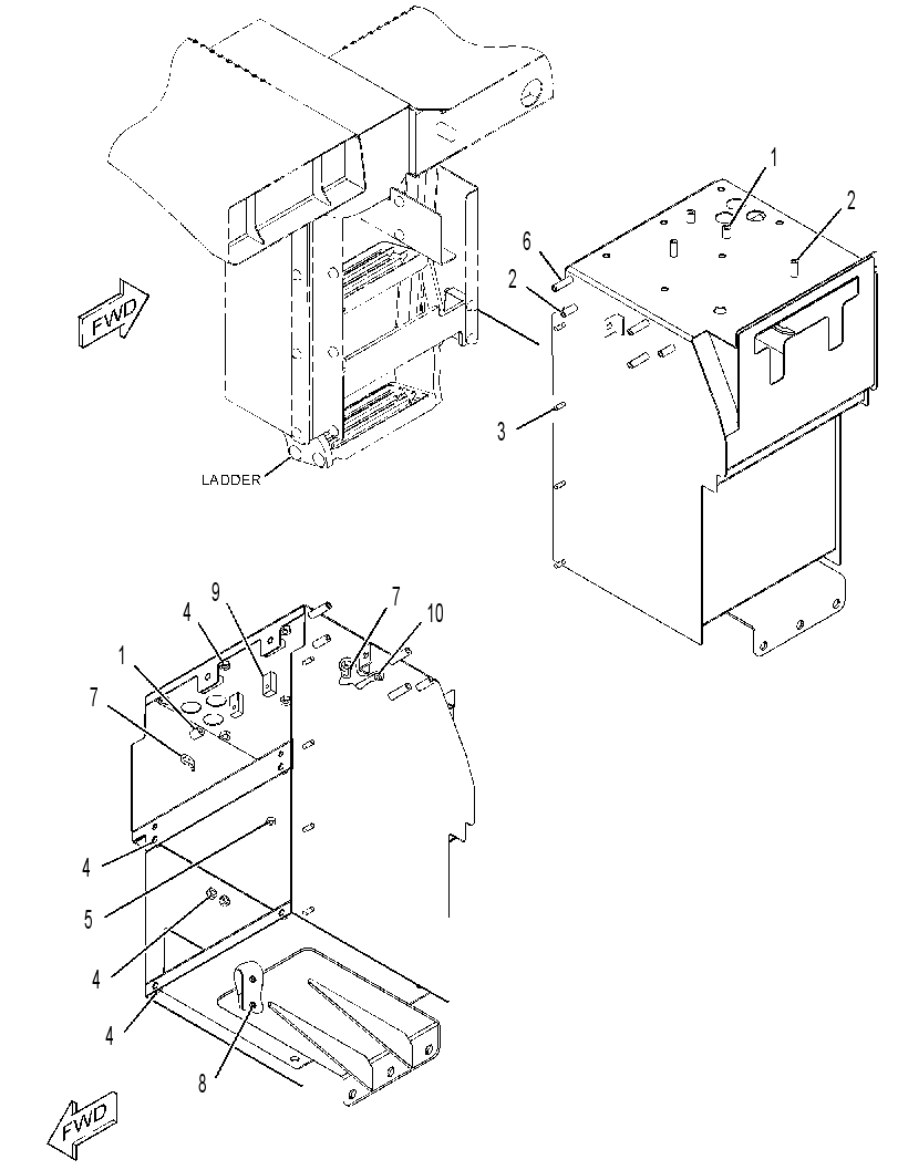 BOX AS-BATTERY 3814606 CAT