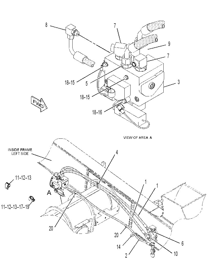 CONTROL GP-TRACTION 3654229 CAT