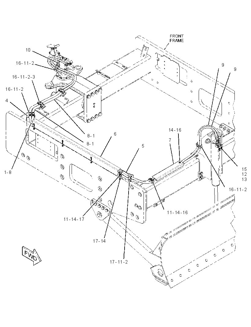 LINES GP-BLADE 3788881 CAT
