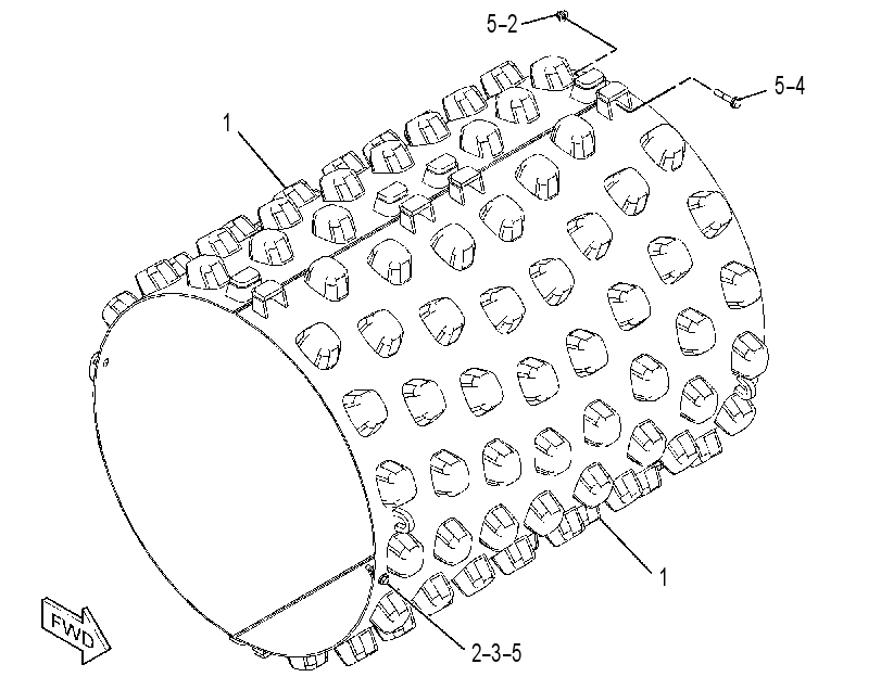 SHELL GP-PADDED 3726359 CAT