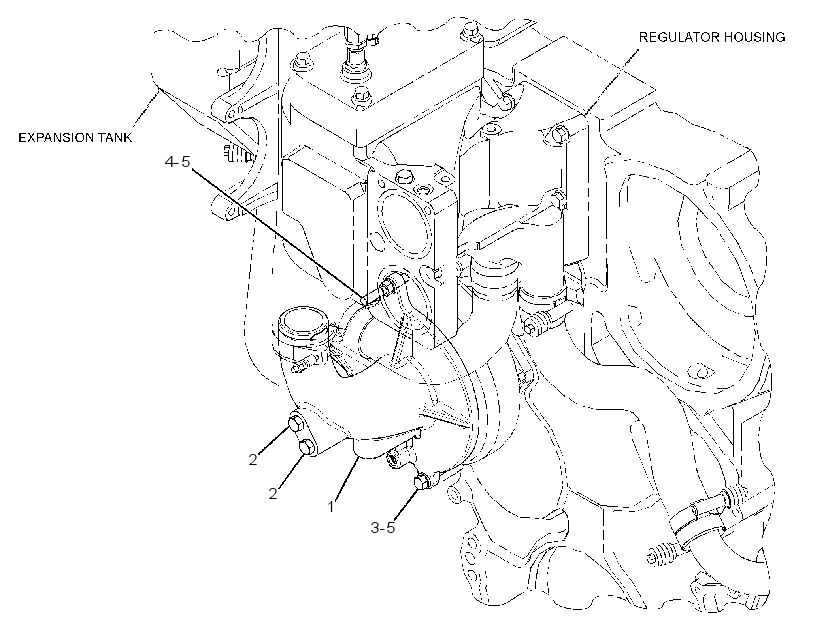 COVER GP-WATER PUMP 3696656 CAT