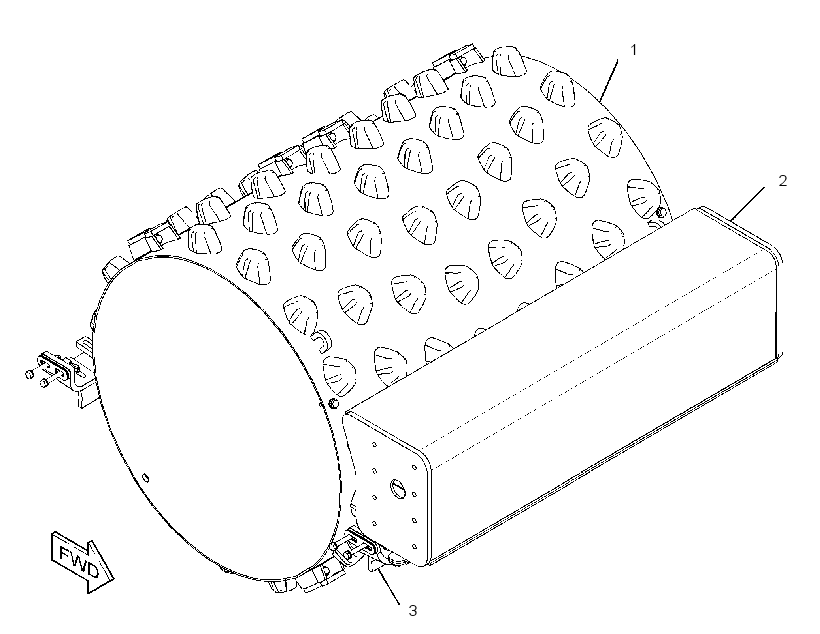 SHELL GP-PADDED 3913120 CAT