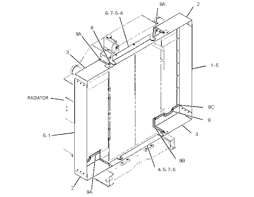 DUCT GP-ENCLOSURE 3697721 CAT