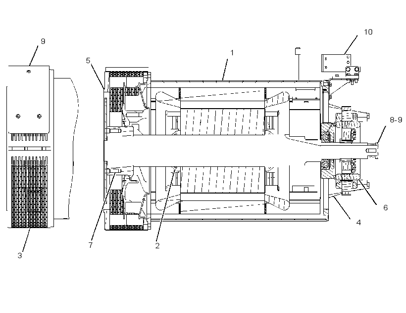 Генератор 2524153 CAT