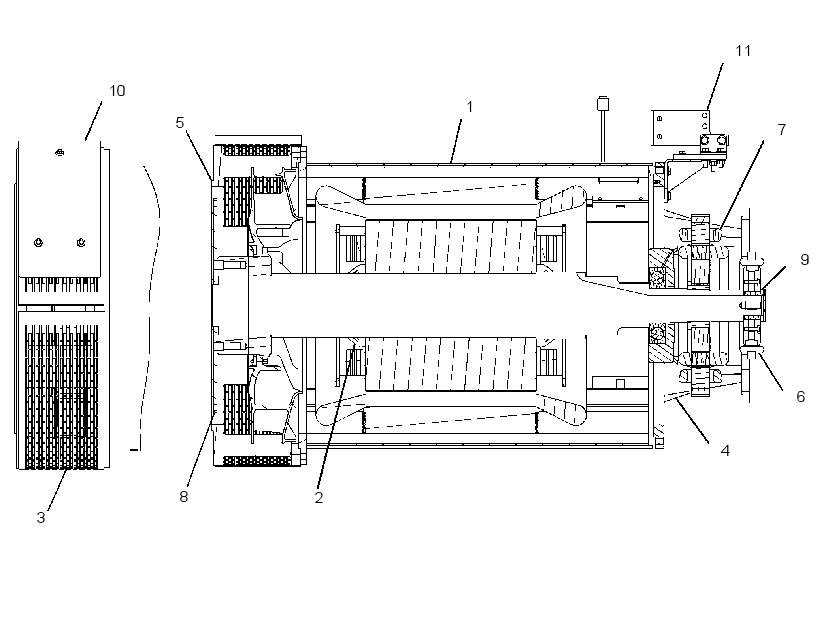 Генератор 2524157 CAT
