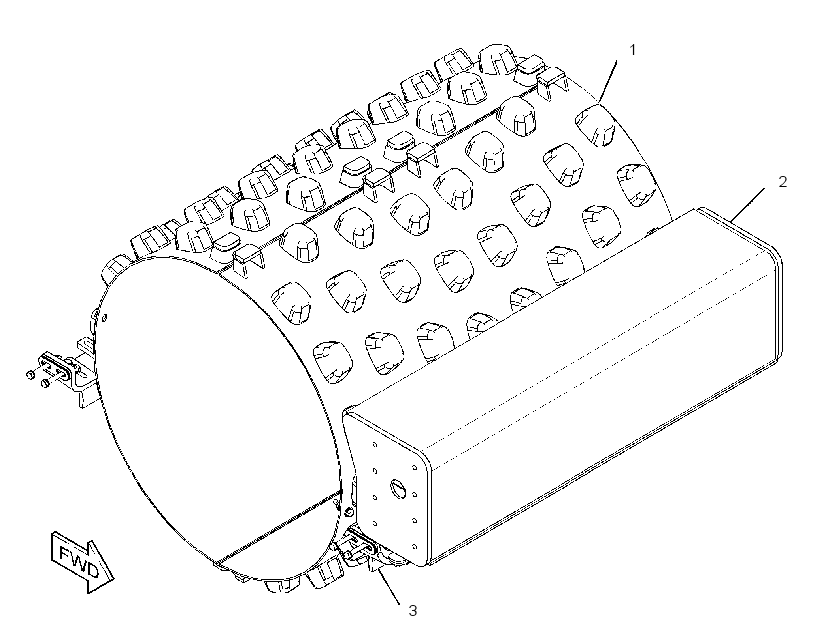 SHELL GP-PADDED 4161356 CAT
