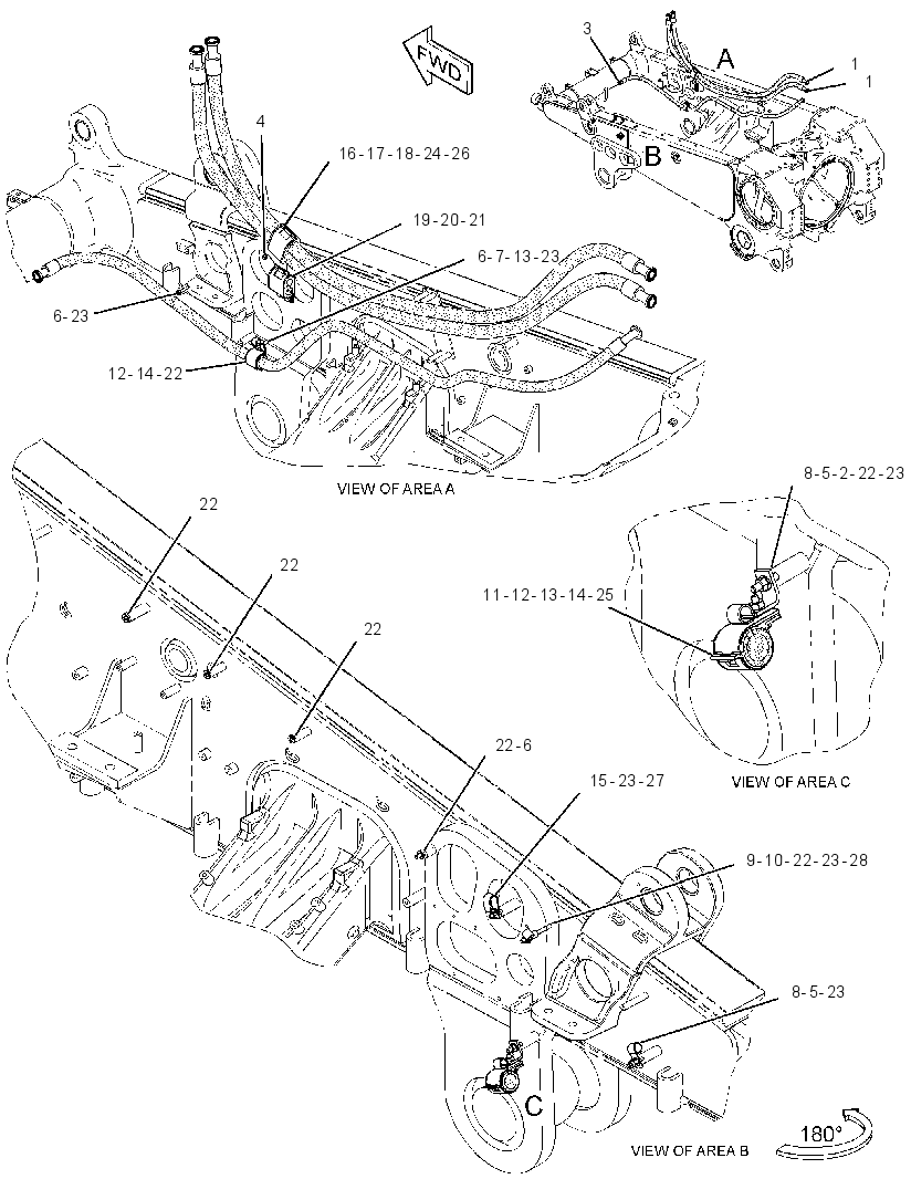 LINES GP-BULLDOZER 3716901 CAT