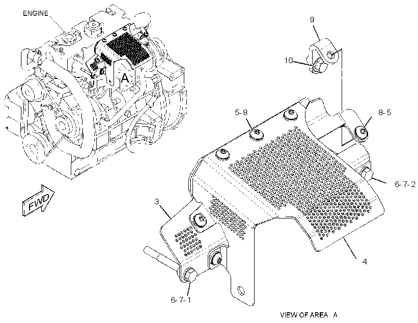 KIT-DEBRIS GUARD 2654419 CAT