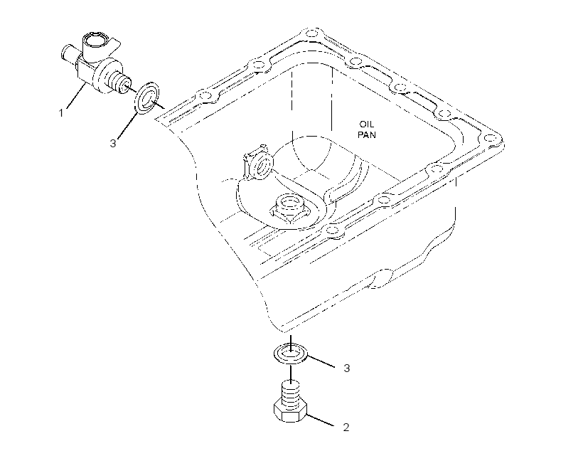 VALVE GP-ENGINE OIL DRAIN 4184541 CAT