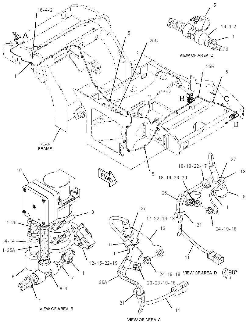 SENSOR & MTG GP-TEMPERATURE 3560893 CAT
